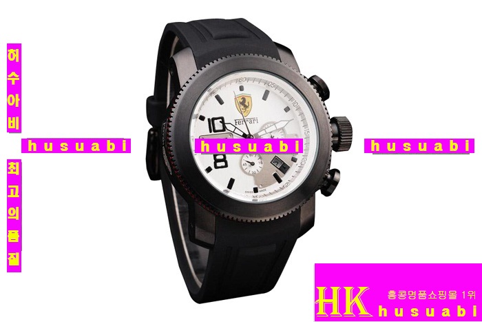  ð Replica Ferrari Men Black Ion Plated Stainless Steel Japanese Quartz Movement. YC001-8