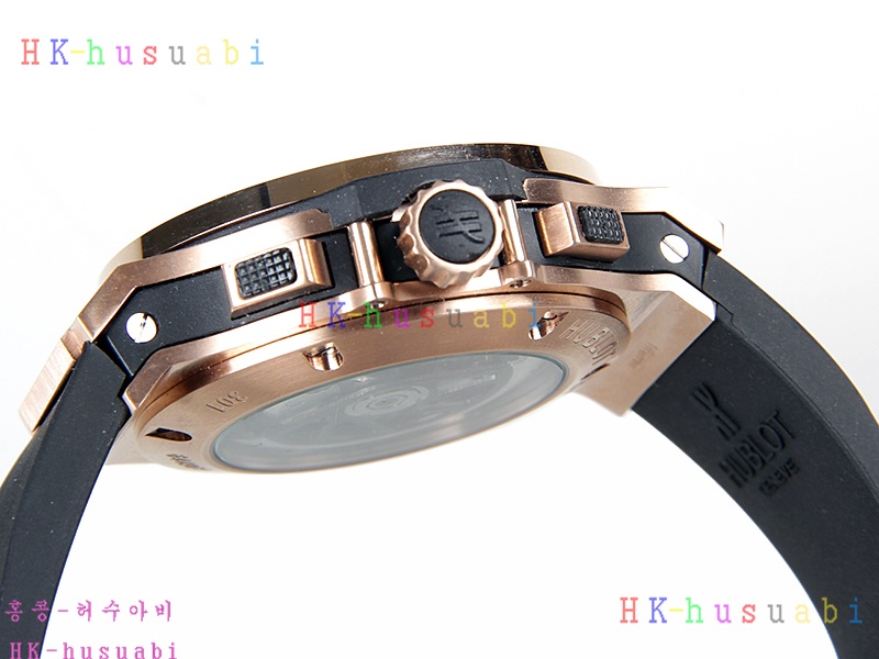 HUBLOT - ð BIG BANG CHRONOGRAPH ROSEGOLD BLACK DIAL DIAMOND-02